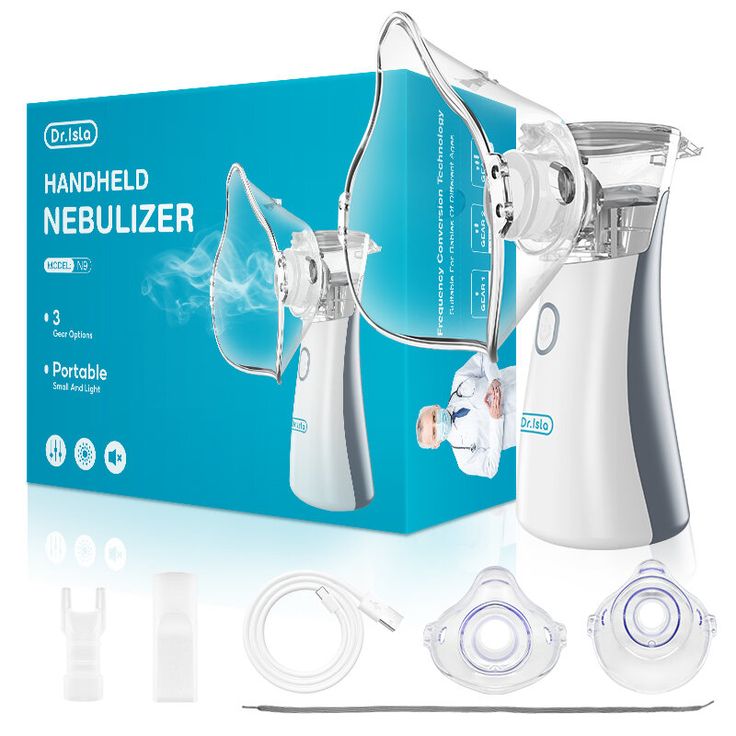 Mini Portable Nebulizer Machine  – Compact Inhaler for Easy Breathing