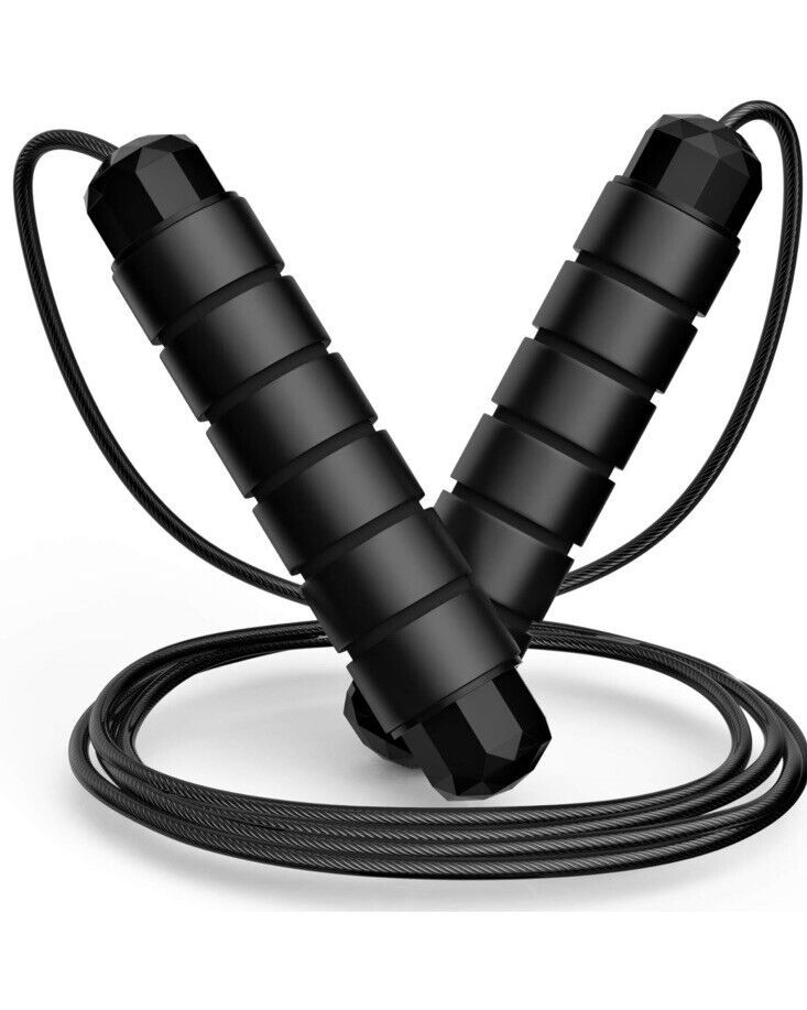 Adjustable Jump Rope – Speed Skipping Rope for Fitness & Training