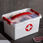 First Aid Kit Box – Emergency Medical Supplies for Home, Travel & Office