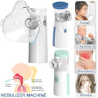 Mini Portable Nebulizer Machine  – Compact Inhaler for Easy Breathing