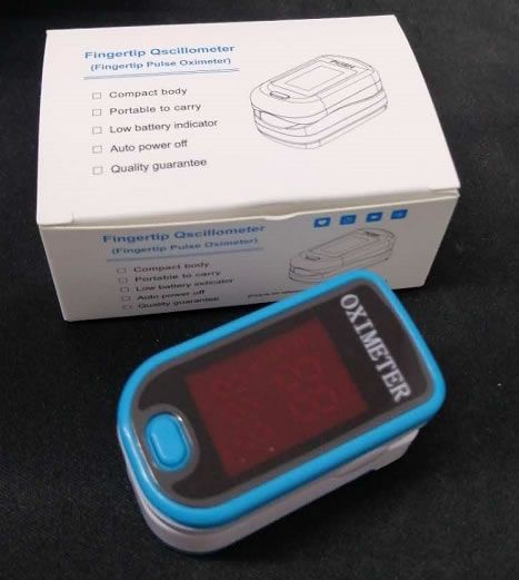 Finger Pulse Oximeter – Accurate Oxygen & Heart Rate Monitor