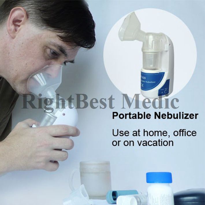Mini Portable Nebulizer Machine  – Compact Inhaler for Easy Breathing