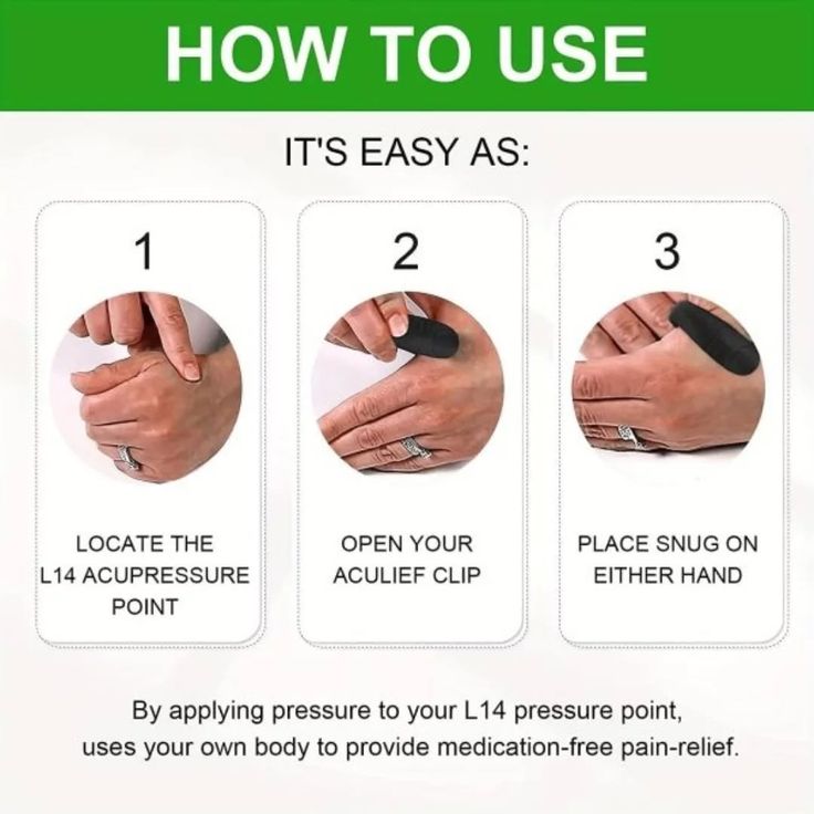 Sugar Control LI4 Magnetic Acupressure Clip