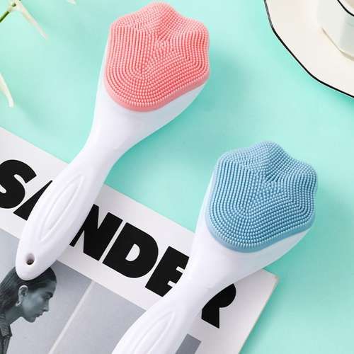 Pore Cleaning Exfoliating Cat Paw Facial Brush – Soft Silicone Deep Cleansing & Massage