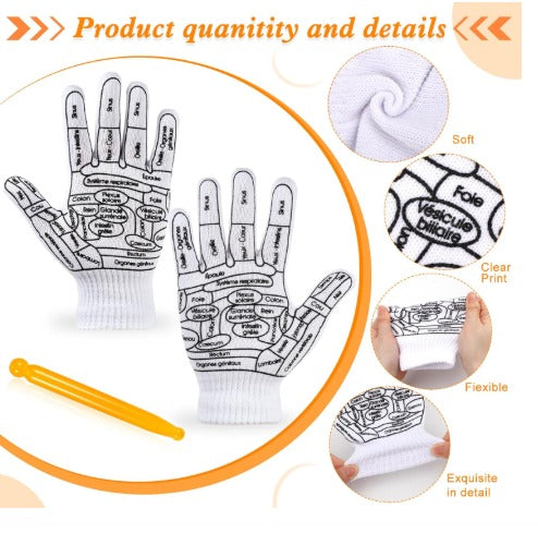 Acupressure Glove – Improve Blood Circulation & Wellness Support
