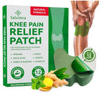 Knee Pain Relief Patch – Herbal Warming Plaster (12 Count, 12-Hour Relief)