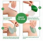 Knee Pain Relief Patch – Herbal Warming Plaster (12 Count, 12-Hour Relief)