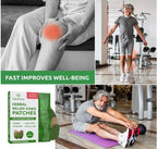 Knee Pain Relief Patch – Herbal Warming Plaster (12 Count, 12-Hour Relief)
