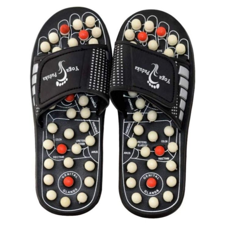 Acupressure Slippers – Foot Massage & Full Body Relaxation